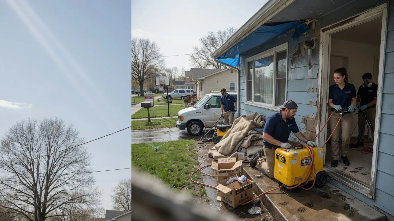 Basement Flood Cleanup in Norcatur, KS near me